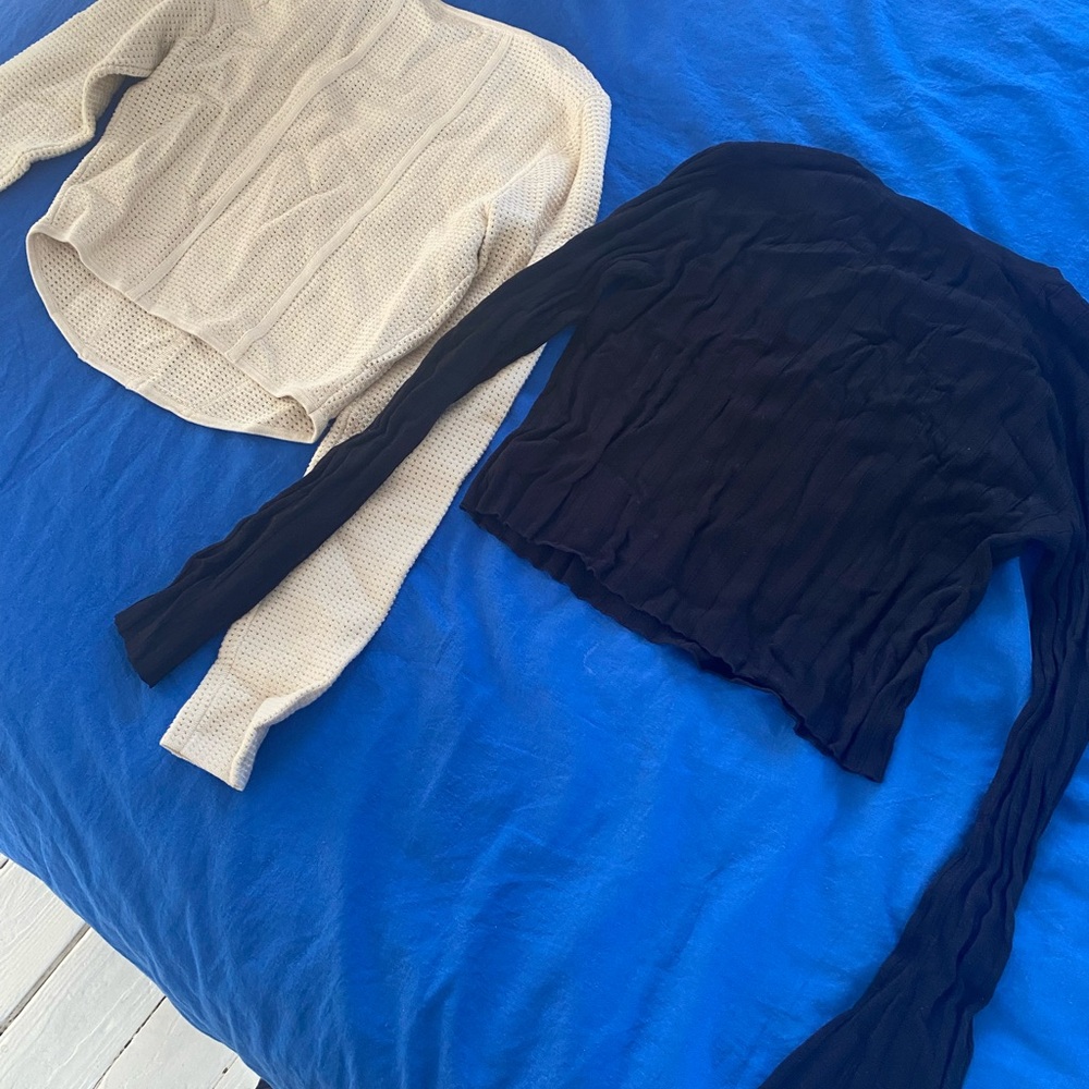 Bundle of Zara long sleeve crop tops! - Picture 6 of 8